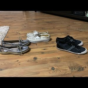 Sperry and coach sneakers